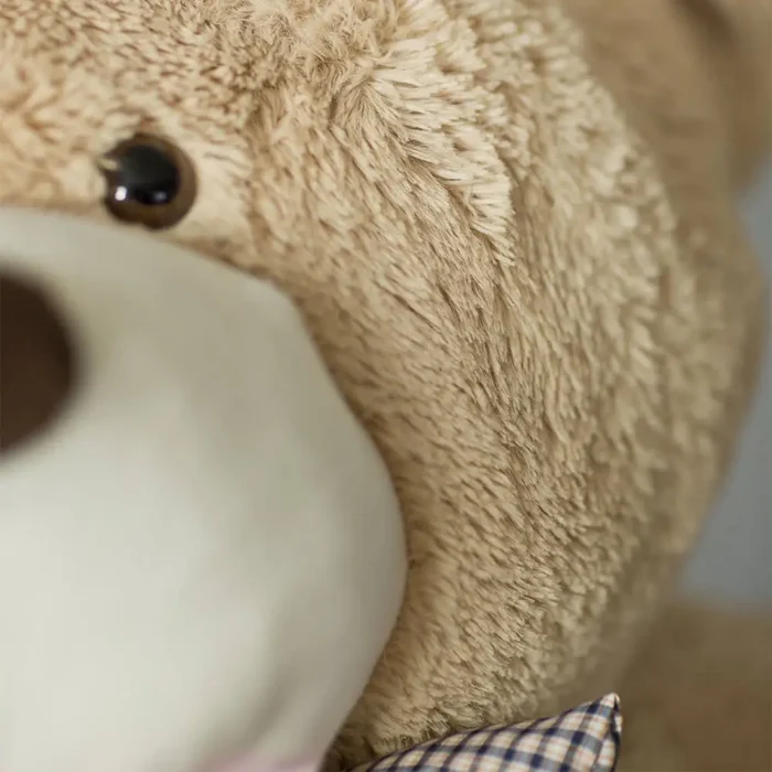 Big Plush Teddy Bear, Soft Toy, 100 Cm, 39 Inches, 3.3 Feet, Light Brown, Bobo - Image 3