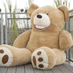 Big Plush Teddy Bear, Soft Toy, 300 Cm, 118 Inches, 9.8 Feet, Light Brown, Bobo - Image 4