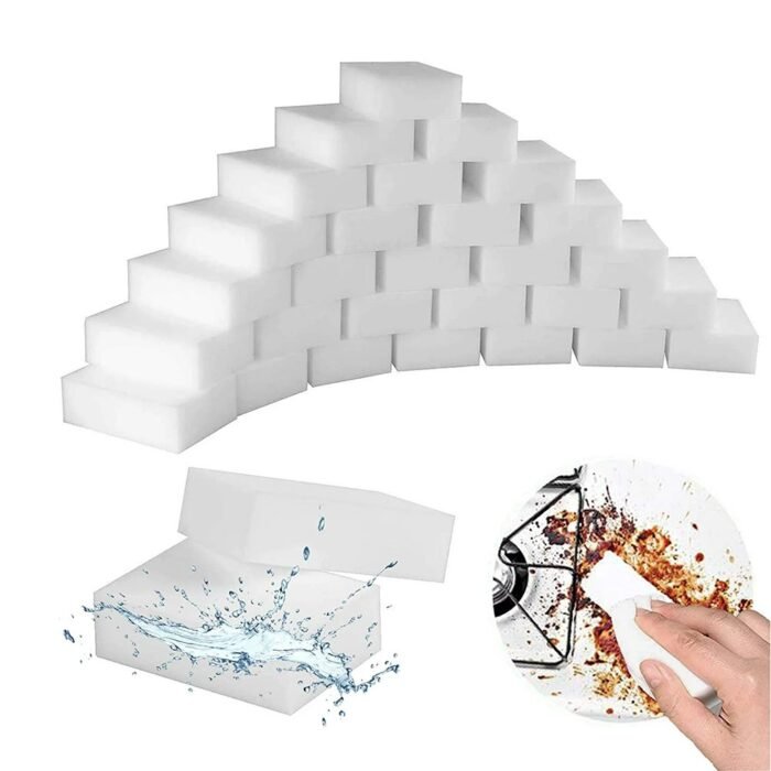 Melamine Cleaning Sponge, Magic Eraser For Cleaning, Pack 100 Pcs - Image 1